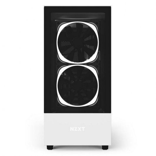NZXT H510 Elite Cristal Templado USB 3.1 RGB Blanco Mate