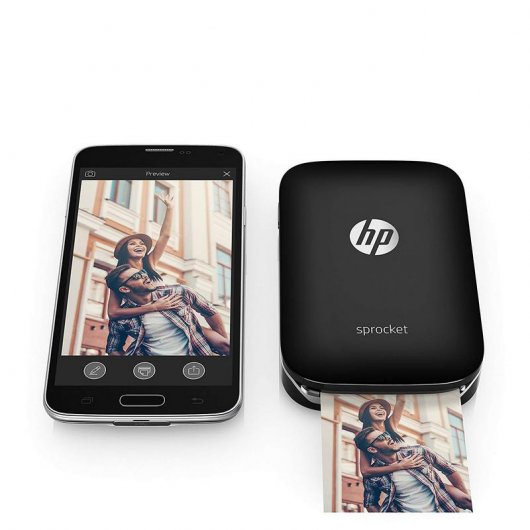 HP Sprocket Impresora Fotográfica Bluetooth Negra