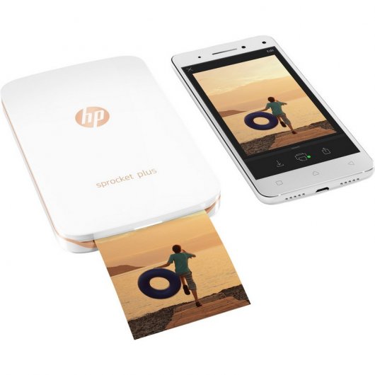 HP Sprocket Plus Impresora Fotográfica Bluetooth Blanca