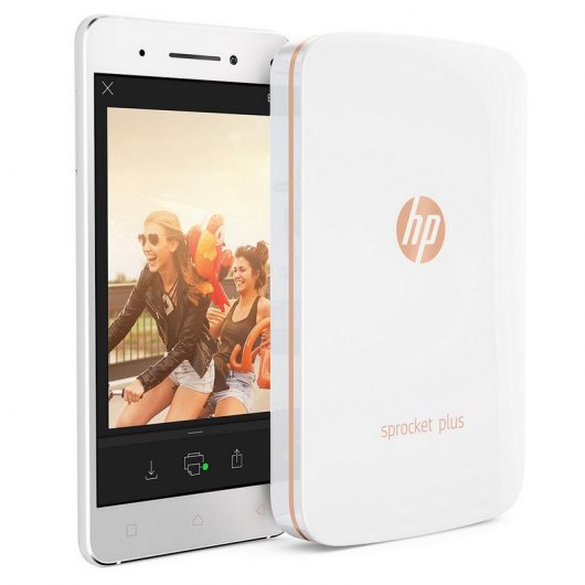 HP Sprocket Plus Impresora Fotográfica Bluetooth Blanca