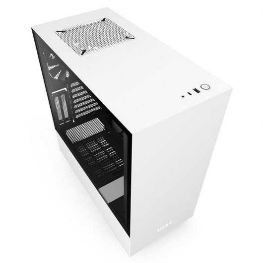 NZXT H510i Cristal Templado USB 3.1 RGB Blanco Mate