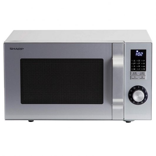 Sharp R744S Microondas 25L 900W Plata