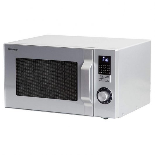 Sharp R744S Microondas 25L 900W Plata