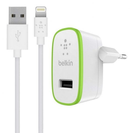 Belkin Boost Up Cargador para iPad y iPhone con Cable de Carga y Sincronización 12W 2.4A 1.2m