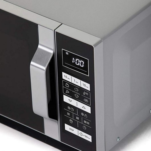 Sharp R760S Microondas 23L 1000W Negro/Plata