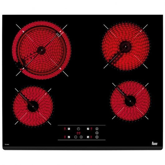 Teka TZ 6420 Placa Vitrocerámica 4 Zonas 60cm Negro
