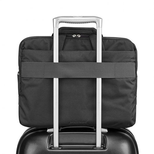 Moleskine ID Device Bag Horizontal Maletín hasta 15.4" Negro
