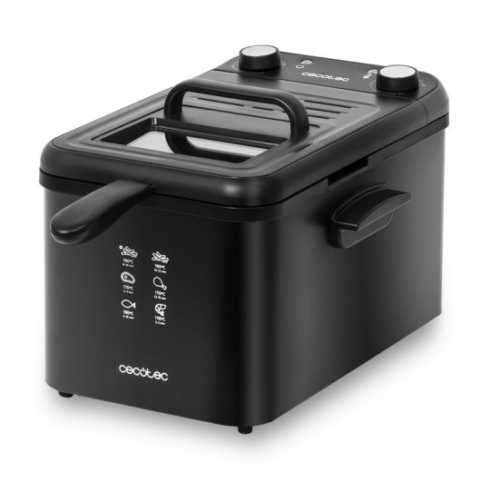 Cecotec CleanFry Infinity 4000 Freidora 4L 3270W Negra