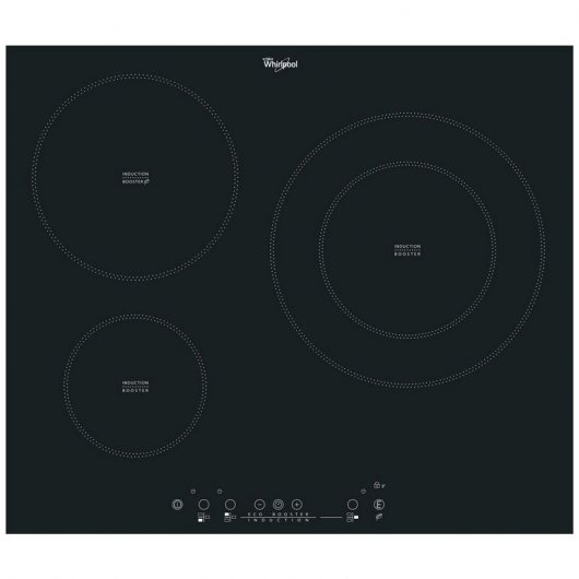 Whirlpool ACM 865/BA Placa de Inducción 3 Zonas 60cm Negro
