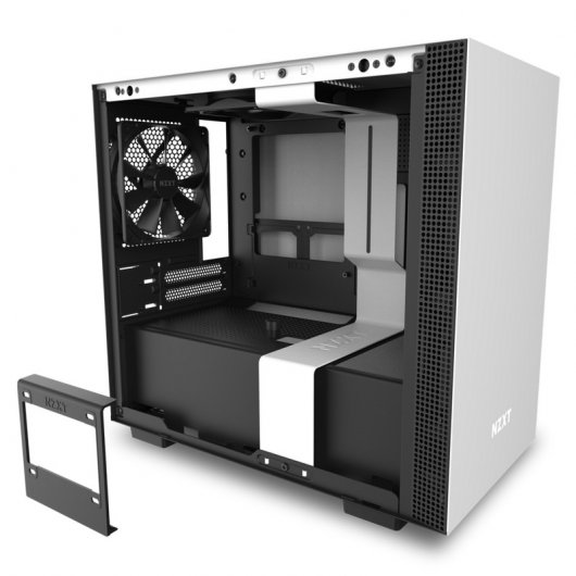NZXT H210i Cristal Templado USB 3.1 RGB Blanco Mate