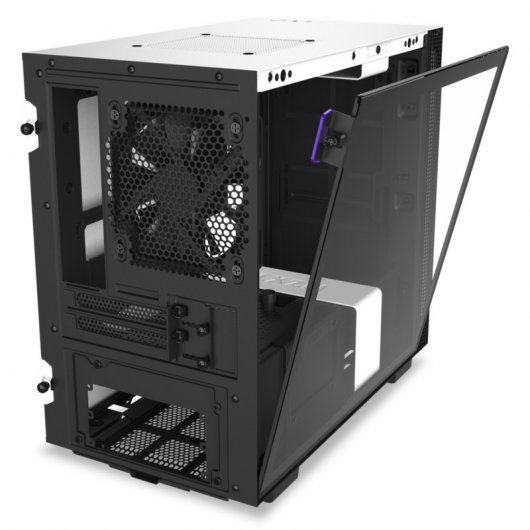 NZXT H210 Cristal Templado USB 3.1 Blanco Mate