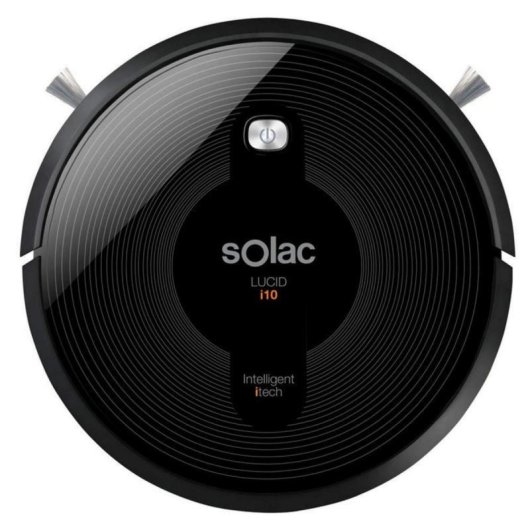 Solac AA3402 Lucid i10 Robot Aspirador Negro