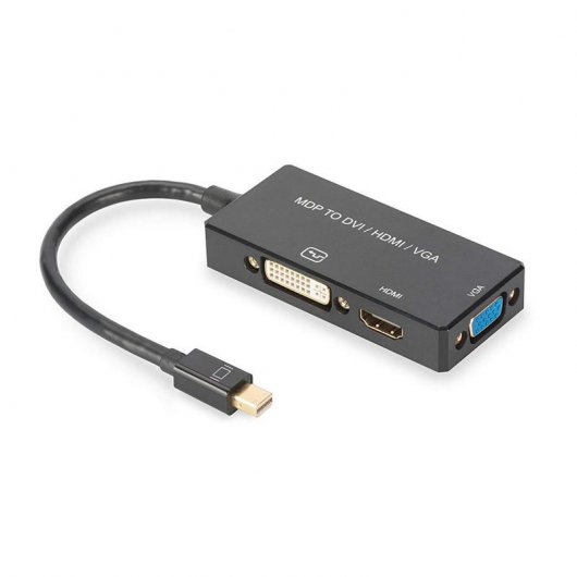 Digitus Cavo convertitore Mini DisplayPort 3in1