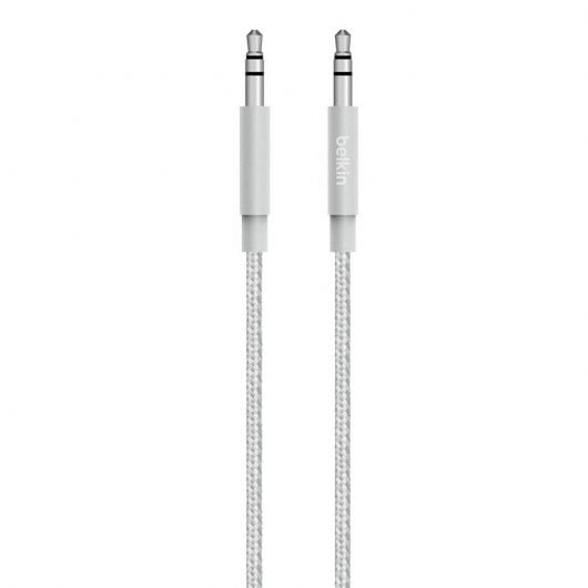 Belkin MixIt Cable Audio Jack 3.5mm 1.25m Plata