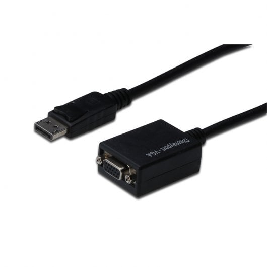 Digitus Cable Adaptador Displayport a HD15 VGA 15cm