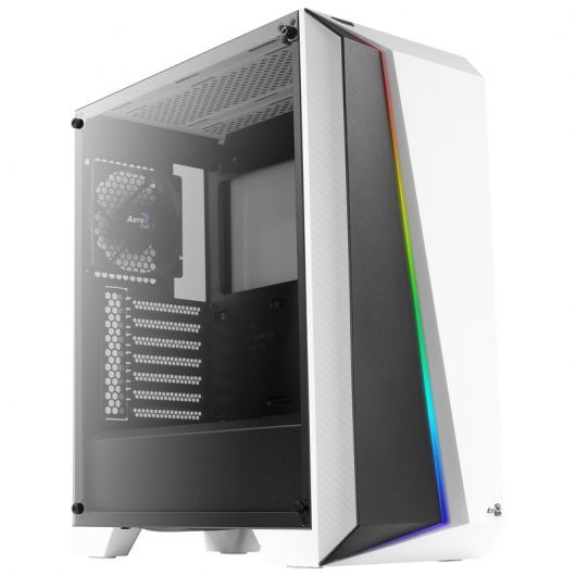 AeroCool Cylon Pro Vetro temperato USB 3.0 Bianco