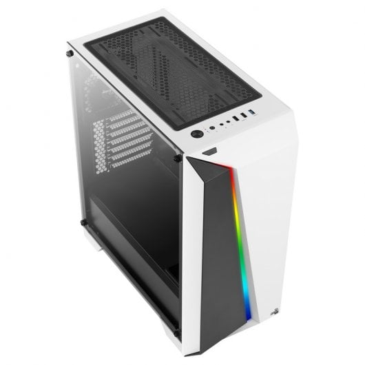 AeroCool Cylon Pro Vetro temperato USB 3.0 Bianco