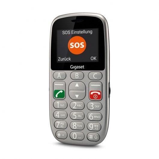 Gigaset GL390 Dual SIM Schwarz entsperrtes Telefon für Senioren