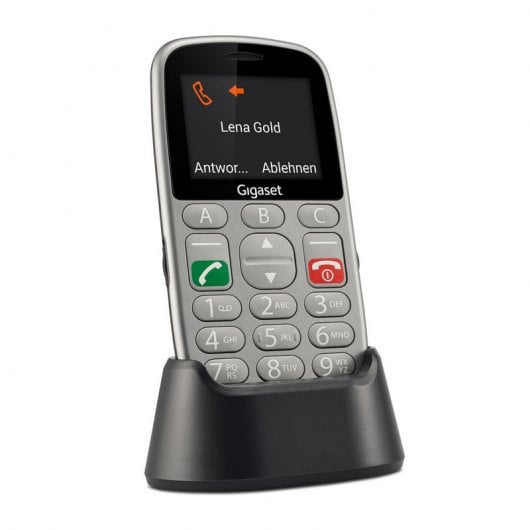 Gigaset GL390 Dual SIM Schwarz entsperrtes Telefon für Senioren