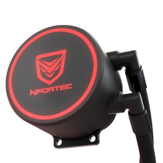Kit di raffreddamento a liquido rosso Nfortec Hydrus V2 120