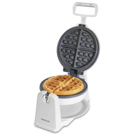 Cecotec Fun Gofrestone Sphere Máquina de Waffles 1000W