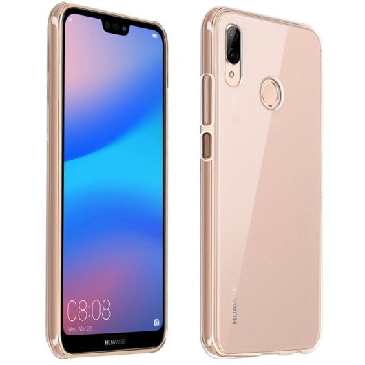 Avizar Funda Protectora de Policarbonato Rígido Transparente para Huawei P20 Lite