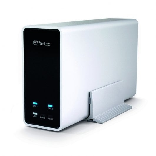 Fantec MobiRAID X2 Carcasa Externa Raid 2xHDD/SSD 2.5" SATA3 USB 3.0