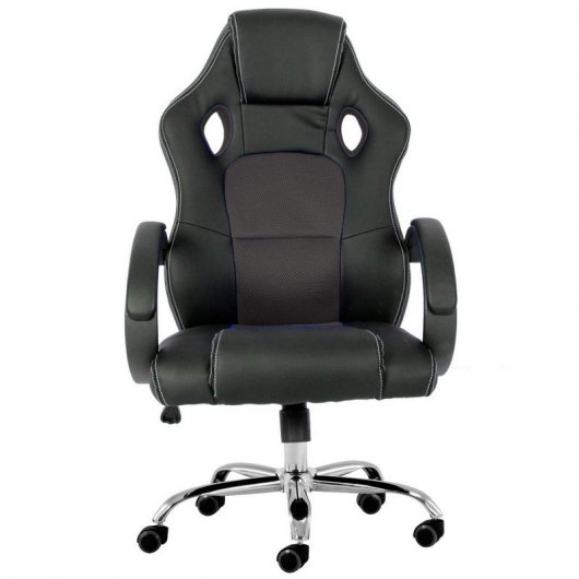 Silla de Oficina Gaming Racing Sports Negro