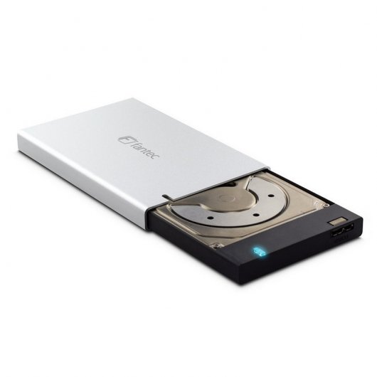 Fantec ALU-25B31 Carcasa HDD/SSD 2.5" SATA3 USB 3.1