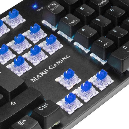 Tacens Mars Gaming MK5 Teclado Mecánico Gaming RGB Switch Azul