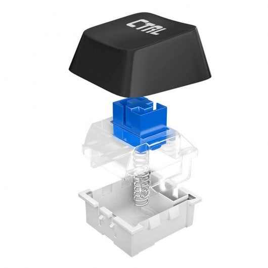 Tacens Mars Gaming MK5 Teclado Mecánico Gaming RGB Switch Azul