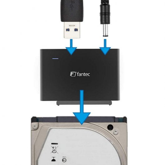 Fantec Adaptador USB 3.0 para SATA3