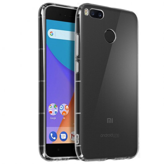 Avizar Funda Protectora de Silicona Transparente para Xiaomi Mi A1