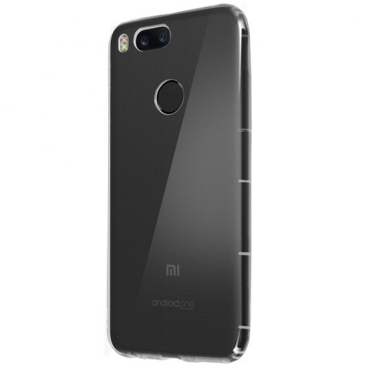 Avizar Funda Protectora de Silicona Transparente para Xiaomi Mi A1
