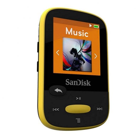 SanDisk Clip Clip Sport MP3 8GB Negro/Amarillo