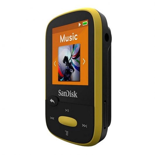 SanDisk Clip Clip Sport MP3 8GB Negro/Amarillo