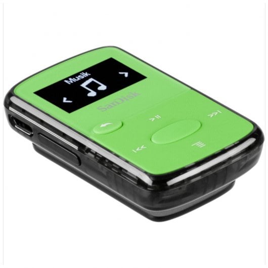 SanDisk Clip Jam MP3 8 Go Vert