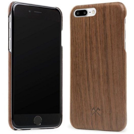 Woodcessories EcoCase Slim Funda de Madera Nogal para iPhone 7 Plus/8 Plus