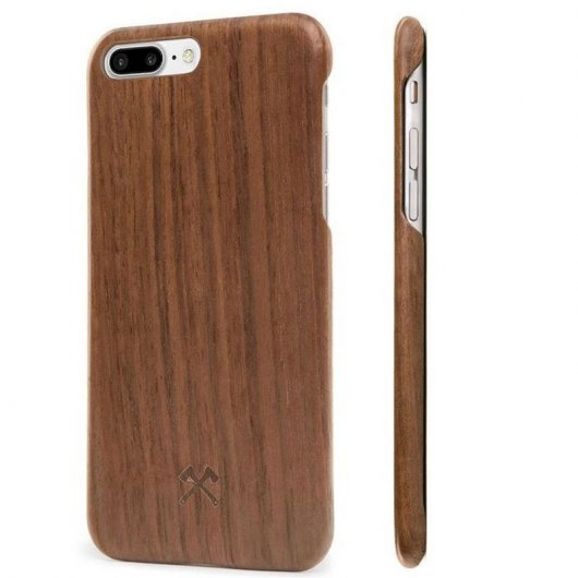 Woodcessories EcoCase Slim Funda de Madera Nogal para iPhone 7 Plus/8 Plus