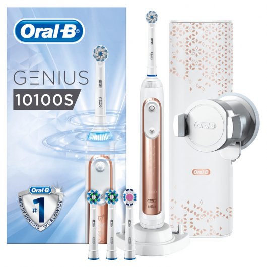Oral-B Genius 10100S Cepillo Eléctrico Oro Rosa