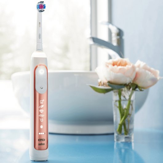 Oral-B Genius 10100S Cepillo Eléctrico Oro Rosa