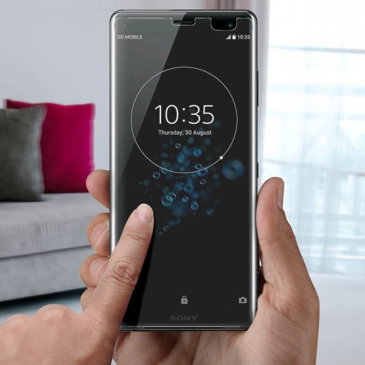 Avizar Protector de Pantalla Antiarañazos y Antihuellas para Sony Xperia XZ3
