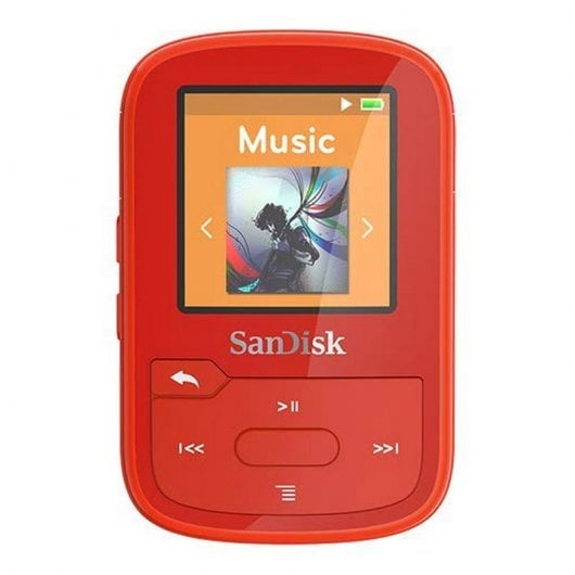 SanDisk Clip Sport Plus MP3 16GB Rojo