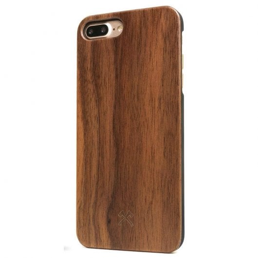 Woodcessories EcoCase Classic Étui en bois de noyer pour iPhone 7 Plus/8 Plus
