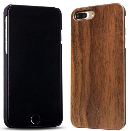 Woodcessories EcoCase Classic Étui en bois de noyer pour iPhone 7 Plus/8 Plus