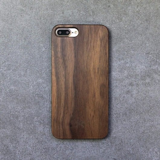 Woodcessories EcoCase Classic Étui en bois de noyer pour iPhone 7 Plus/8 Plus