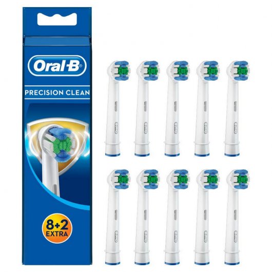 Oral-B Precision Clean Cabezal de Recambio 10 Unidades