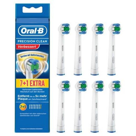 Oral-B Precision Clean Cabezal de Recambio 8 Unidades