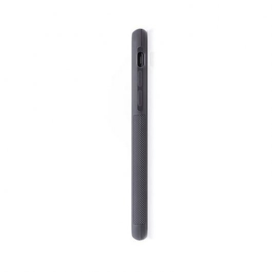 Woodcessories Bumper Case Stone Funda de Piedra Negro Volcán para iPhone X/XS