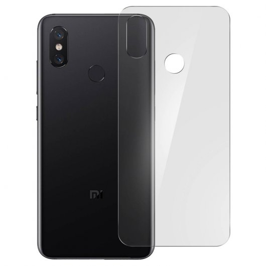 Avizar Protector de Parte Trasera de Látex Transparente para Xiaomi Mi 8